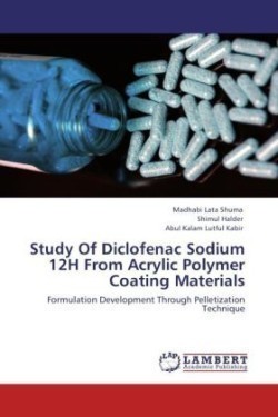 Study of Diclofenac Sodium 12h from Acrylic Polymer Coating Materials