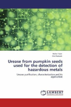 Urease from Pumpkin Seeds Used for the Detection of Hazardous Metals