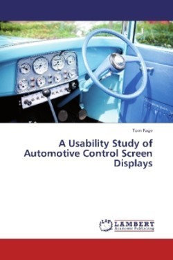 Usability Study of Automotive Control Screen Displays