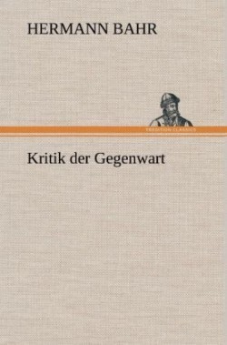 Kritik Der Gegenwart