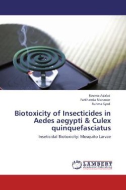 Biotoxicity of Insecticides in Aedes aegypti & Culex quinquefasciatus