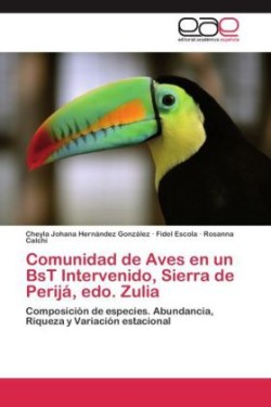 Comunidad de Aves En Un Bst Intervenido, Sierra de Perija, EDO. Zulia