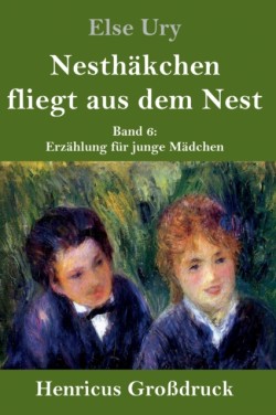 Nesthakchen fliegt aus dem Nest (Grossdruck)