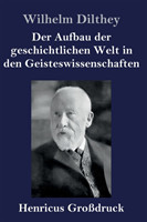 Aufbau der geschichtlichen Welt in den Geisteswissenschaften (Großdruck)