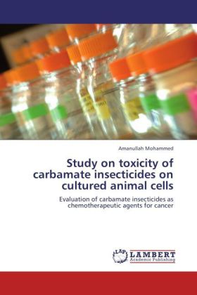 Study on toxicity of carbamate insecticides on cultured animal cells