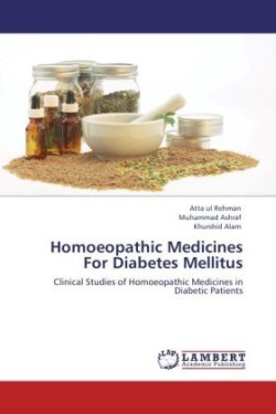 Homoeopathic Medicines for Diabetes Mellitus