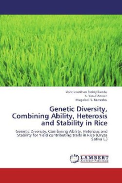 Genetic Diversity, Combining Ability, Heterosis and Stability in Rice