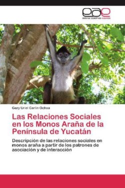 Relaciones Sociales En Los Monos Arana de La Peninsula de Yucatan