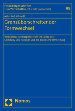 Grenzüberschreitender Formwechsel