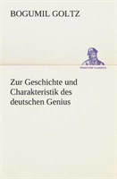 Zur Geschichte und Charakteristik des deutschen Genius