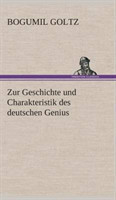 Zur Geschichte und Charakteristik des deutschen Genius