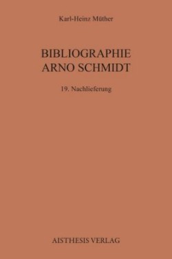 Bibliographie Arno Schmidt