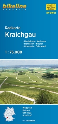 Kraichgau cycle map