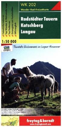Radstadter Tauern - Katschberg - Lungau Hiking + Leisure Map 1:50 000