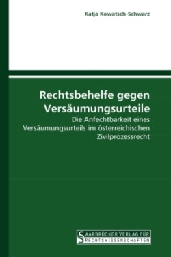 Rechtsbehelfe gegen Versäumungsurteile