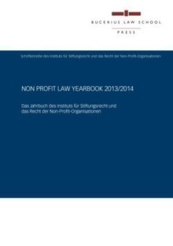 Non Profit Law Yearbook 2013/2014