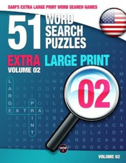 Sam's Extra Large Print Word Search Games, 51 Word Search Puzzles, Volume 2