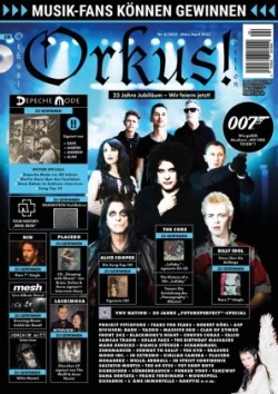 Orkus-Edition mit DEPECHE-MODE-Specials & Jubiläums-Gewinnspiele