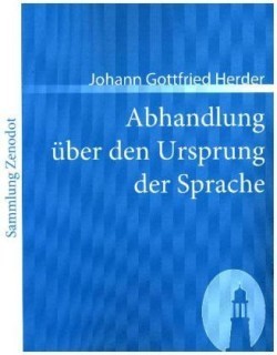 Abhandlung über den Ursprung der Sprache