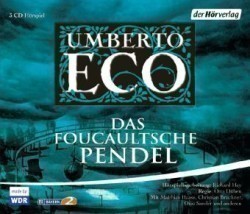 Das Foucaultsche Pendel, 3 Audio-CDs