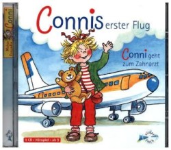 Connis erster Flug / Conni geht zum Zahnarzt (Meine Freundin Conni - ab 3), 1 Audio-CD