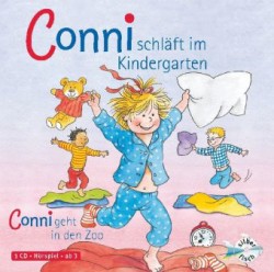 Conni schläft im Kindergarten / Conni geht in den Zoo (Meine Freundin Conni - ab 3), 1 Audio-CD