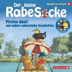 Piraten Ahoi!, Die Fußballwaldmeisterschaft, Das goldene Amulett (Der kleine Rabe Socke - Hörspiele zur TV Serie 1), 1 Audio-CD