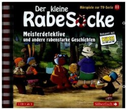 Meisterdetektive, Der Pechvogel, Frau Dachs hat Geburtstag (Der kleine Rabe Socke - Hörspiele zur TV Serie 11), 1 Audio-CD