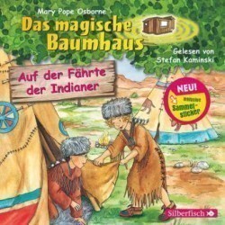 Auf der Fährte der Indianer (Das magische Baumhaus 16), 1 Audio-CD