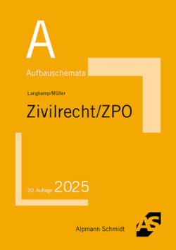 Aufbauschemata Zivilrecht / ZPO