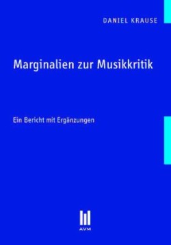 Marginalien zur Musikkritik