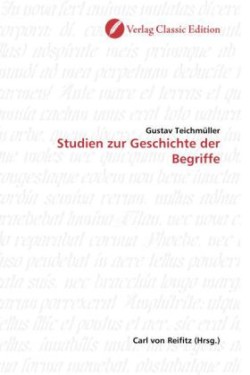 Studien zur Geschichte der Begriffe