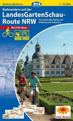 LandesGartenSchau-Route NRW cycling map