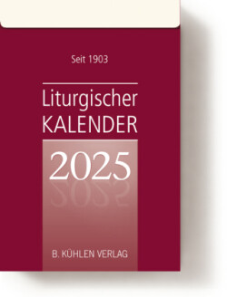 Liturgischer Kalender 2025 Großdruckausgabe