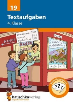 Mathe 4. Klasse Übungsheft - Textaufgaben