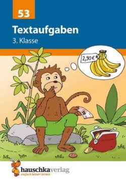 Mathe 3. Klasse Übungsheft - Textaufgaben