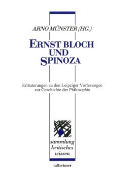 Ernst Bloch und Spinoza