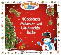 Detlev Jöckers 40 schönste Advents- und Weihnachtslieder, 2 Audio-CDs