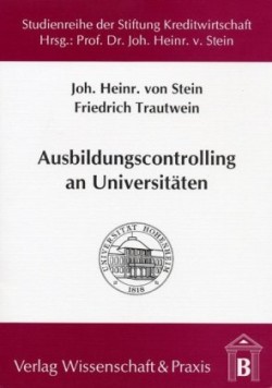 Ausbildungscontrolling an Universitäten.