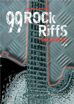 99 Rock-Riffs for Guitar, m. 1 Audio-CD