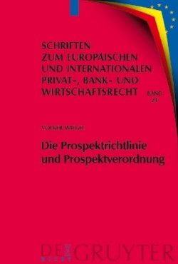 Prospektrichtlinie und Prospektverordnung