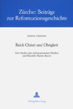 Reich Christi Und Obrigkeit