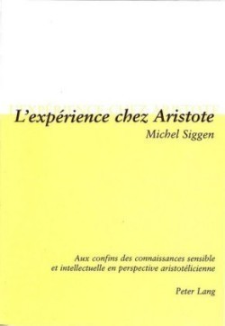 L'Expérience Chez Aristote