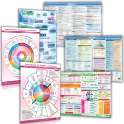 [6er Set] Das moderne Praxis-Poster-Set für Therapie, Coaching & Kommunikation (2024)