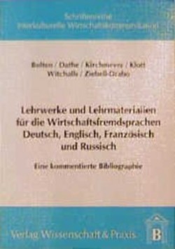 Lehrwerke und Lehrmaterialien für die Wirtschaftsfremdsprachen Deutsch, Englisch, Französisch und Russisch.