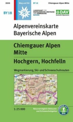 Chiemgauer Alpen Mitte walk+ski Hochgern, Hochfelln