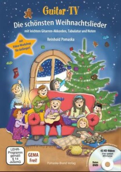 Guitar-TV: Die schönsten Weihnachtslieder, m. DVD