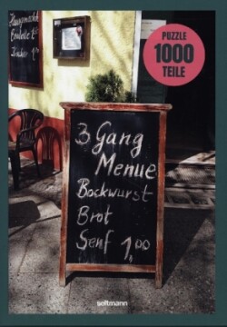 Puzzle Three Course Menu (URBAN)
