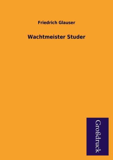 Wachtmeister Studer