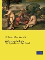 Völkerpsychologie Die Sprache - erster Band